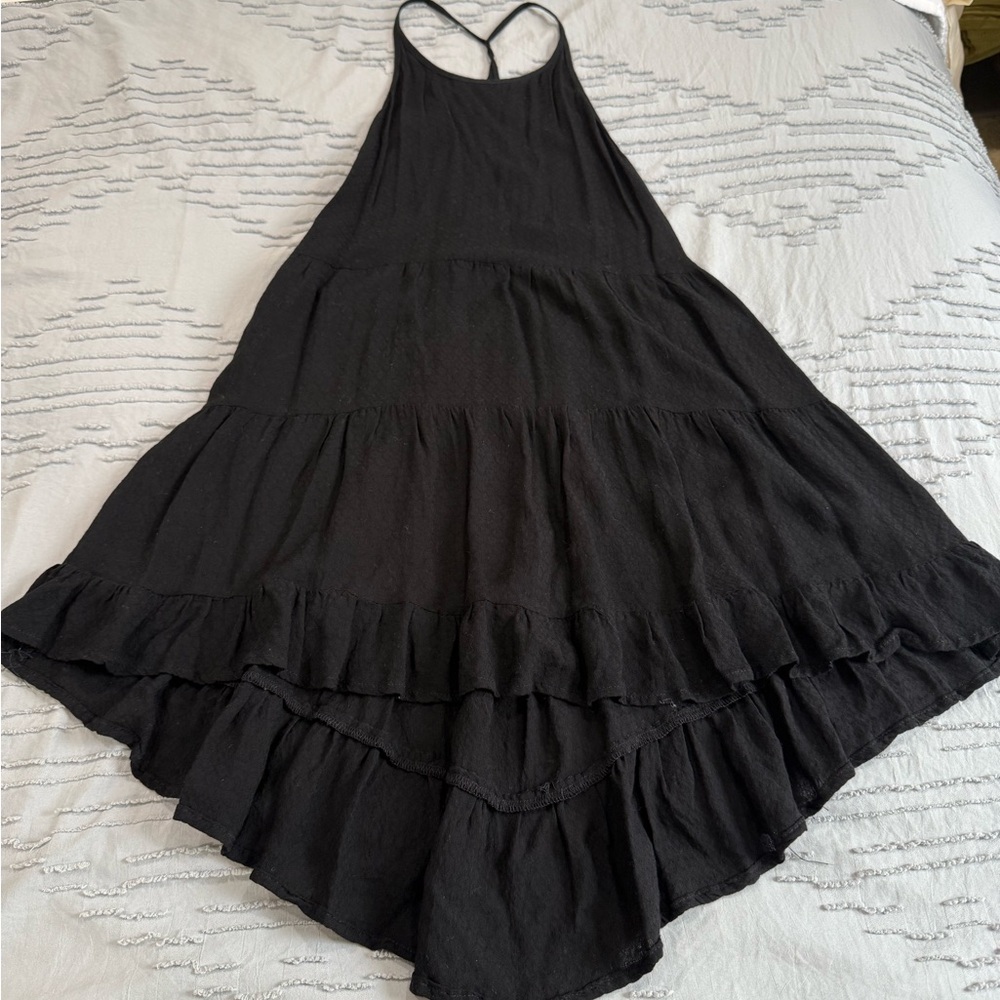 Urban Outfitters Ecote Black Tiered Tunic Small